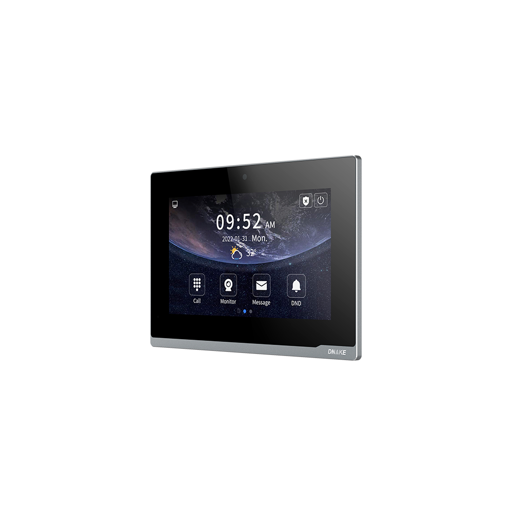 Intercom Phones For Flats -
 7” Android 10 Indoor Monitor – DNAKE Featured Image