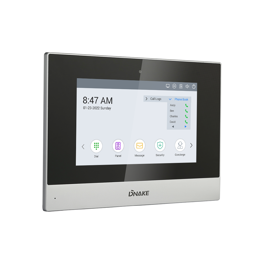 Best Price on Single Family Intercom -
 7” Indoor Monitor – DNAKE Featured Image