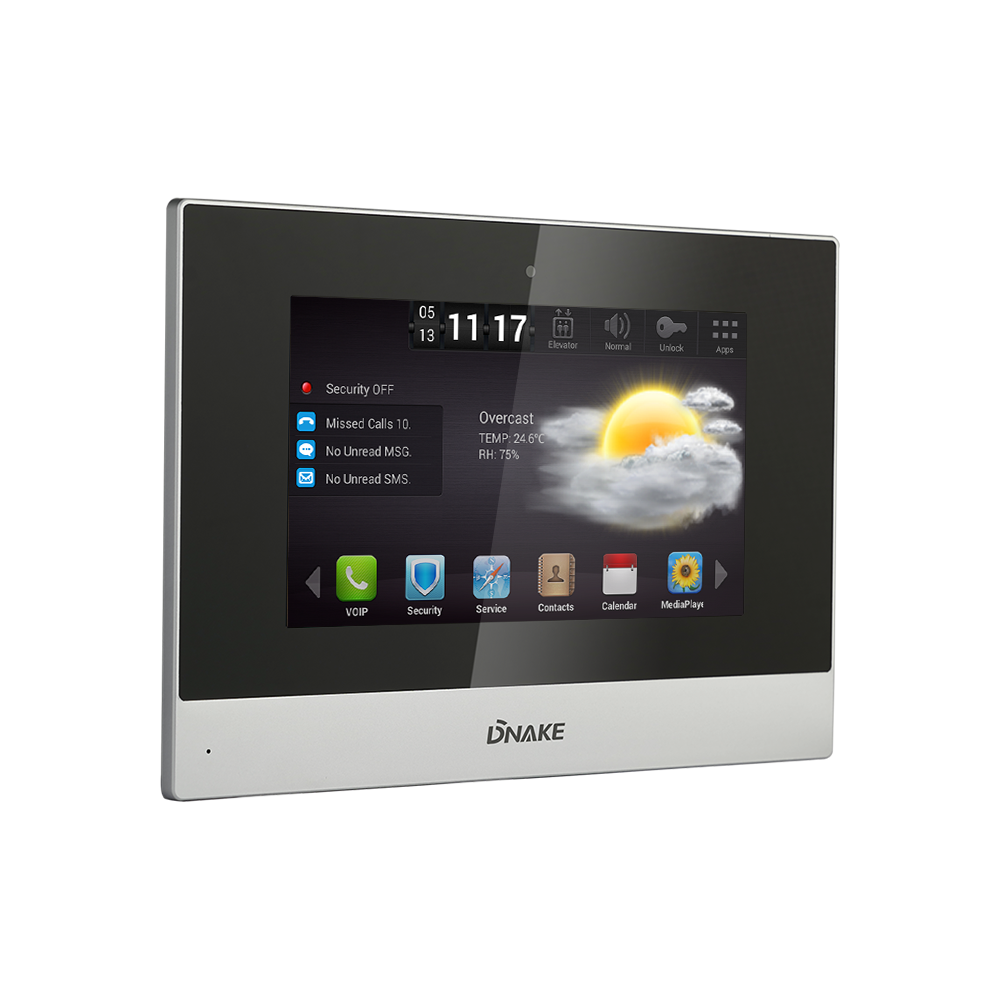 Wireless Video Intercom -
 7” Android Indoor Monitor – DNAKE Featured Image