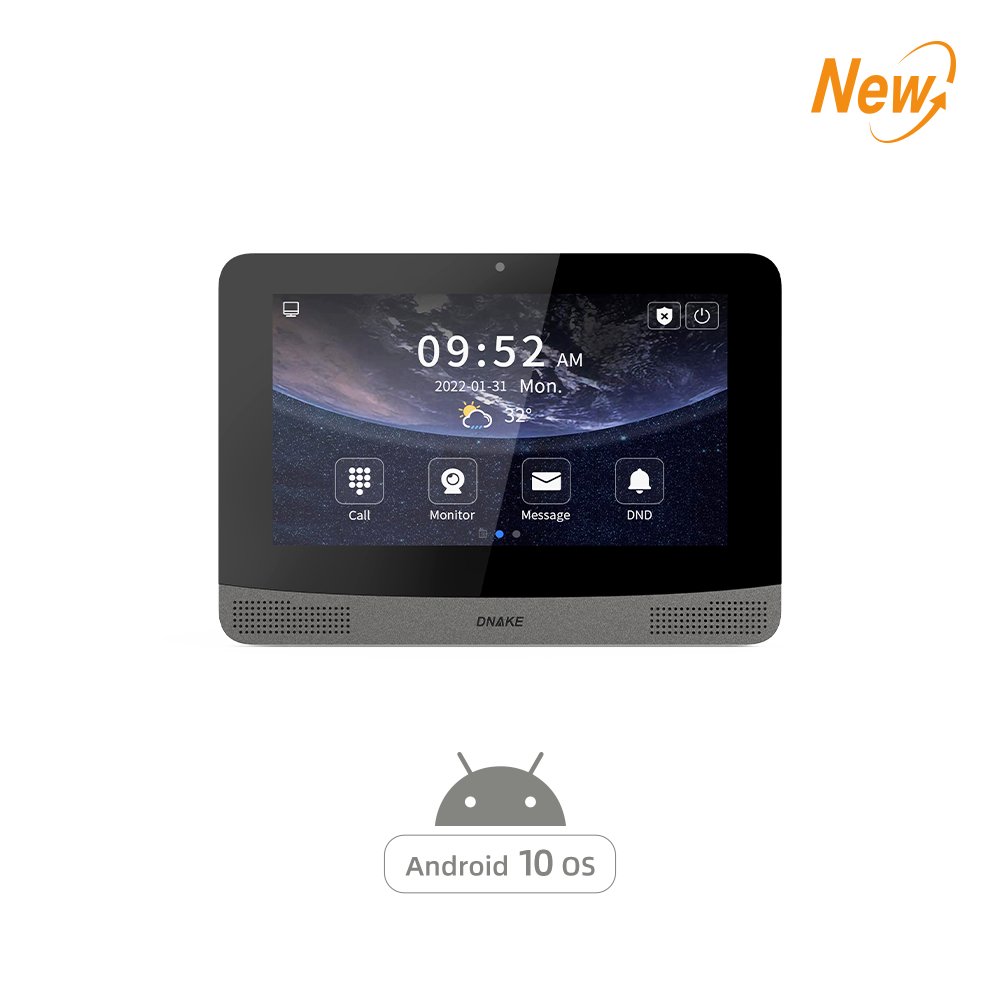 Intercom Service -
 7” Android 10 Indoor Monitor – DNAKE