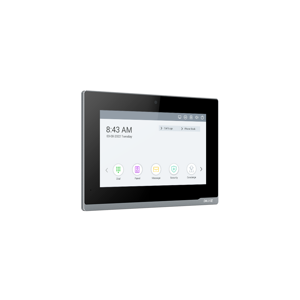 Popular Design for Video Door Phone For Apartments -
 7” Linux-based Indoor Monitor – DNAKE Featured Image