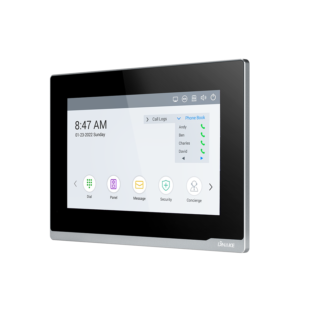 Doorphone Video Intercom -
 7” Linux-based Indoor Monitor – DNAKE Featured Image