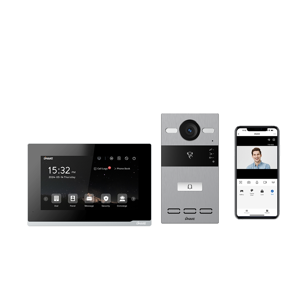 IP Video Intercom Kit i paraqitur