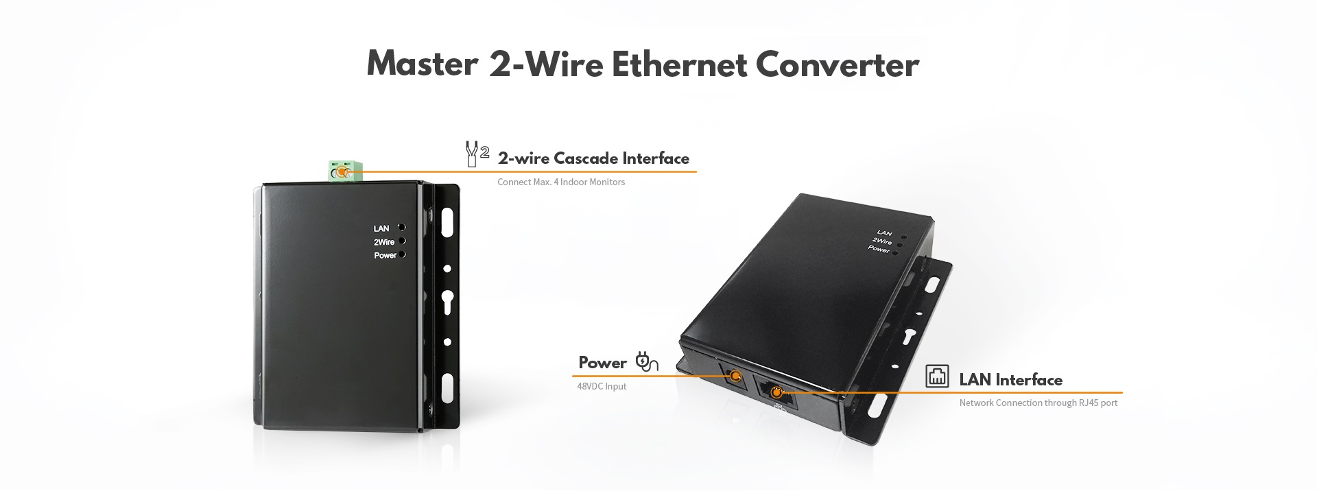 Master 2-Wire Ethernet pretvarač