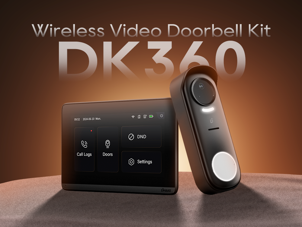 DNAKE Unveils the DK360 Wireless Doorbell Kit