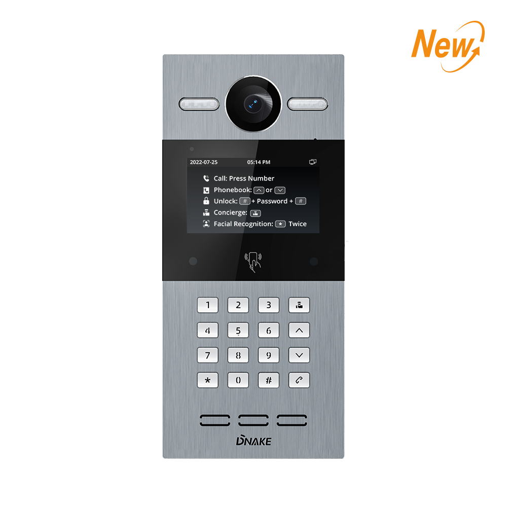 Hospital Calling System -
 4.3” Facial Recognition Android Door Phone – DNAKE Featured Image