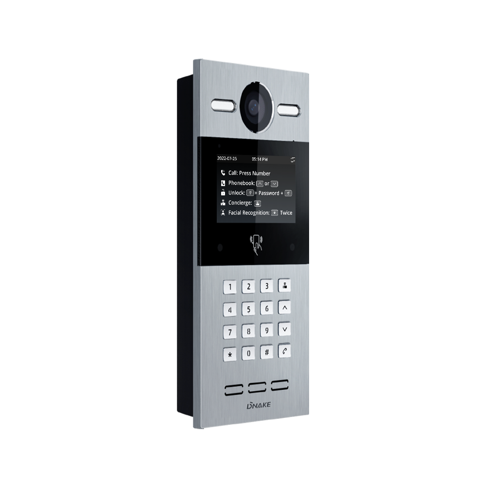 Hospital Calling System -
 4.3” Facial Recognition Android Door Phone – DNAKE Featured Image