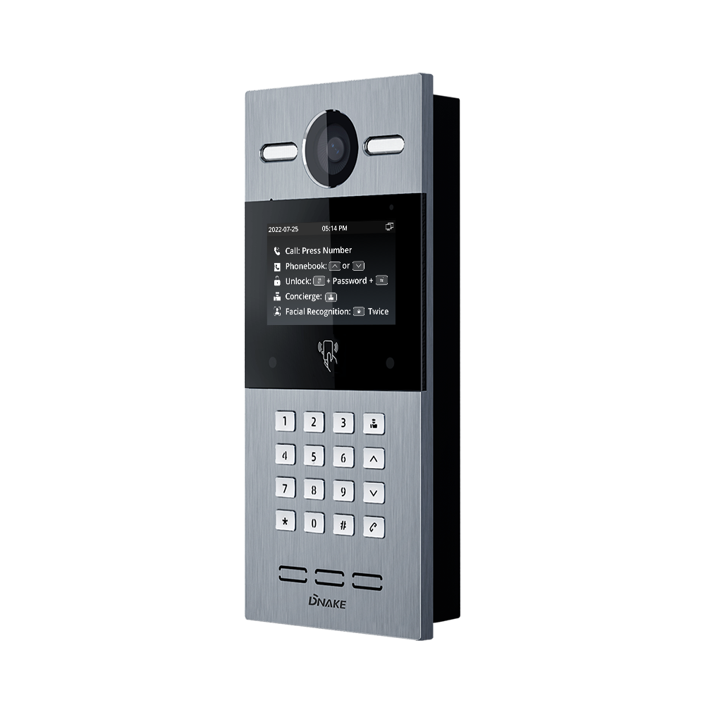 Hospital Calling System -
 4.3” Facial Recognition Android Door Phone – DNAKE Featured Image