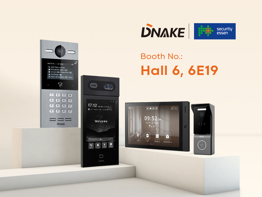 DNAKE Showcase Innovative Smart Intercom and Smart Home Solutions at Security Essen 2024