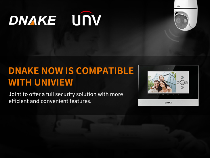 DNAKE IP Video Intercoms Unganisha na Uniview IP Kamera